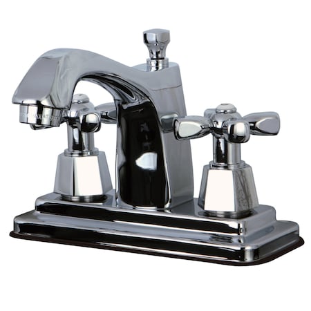 Kingston Brass KS8641HX 4" Centerset Bathroom Faucet, Polished Chrome KS8641HX